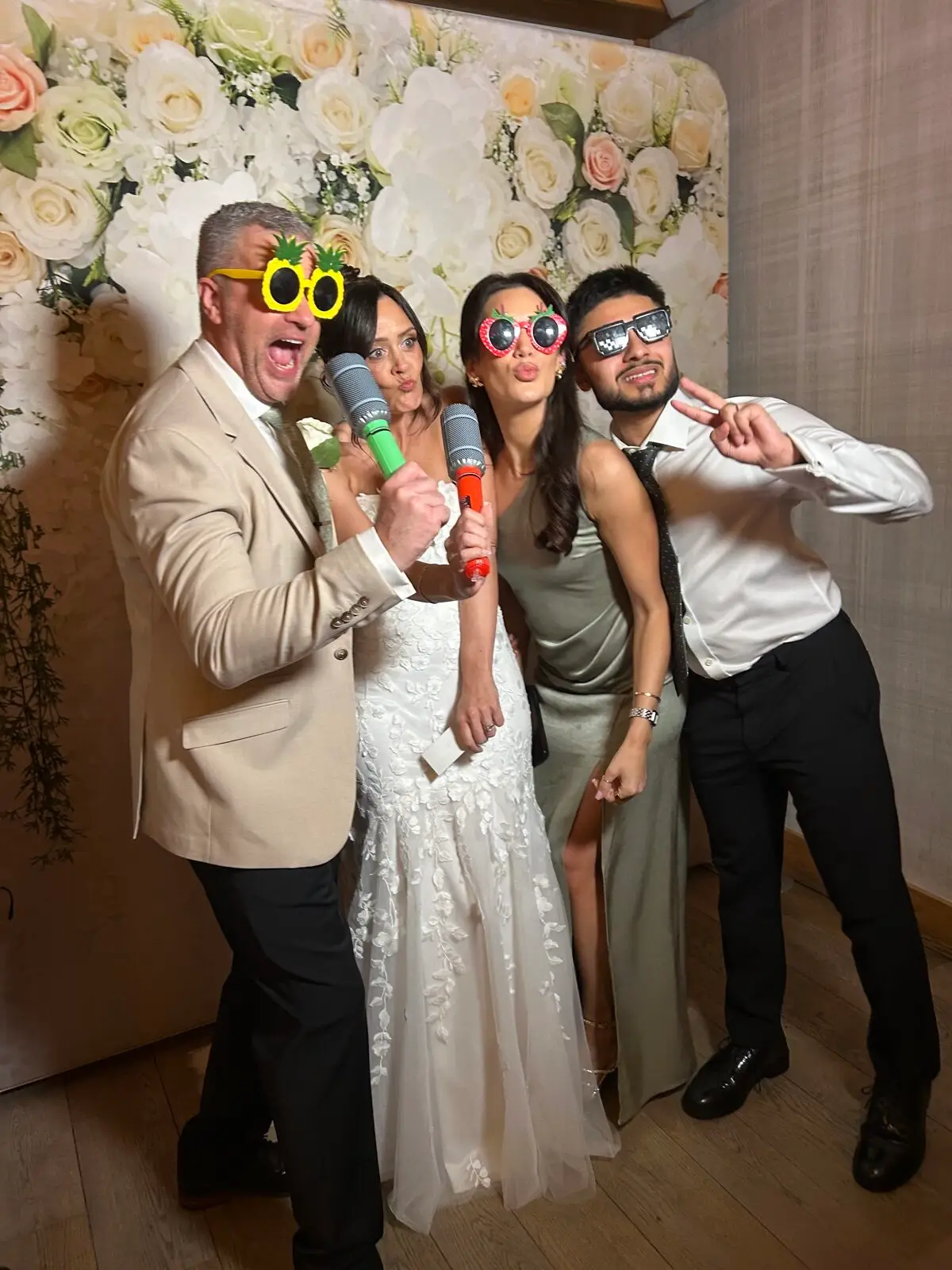 Corporate event photo booth hire Cumbria
