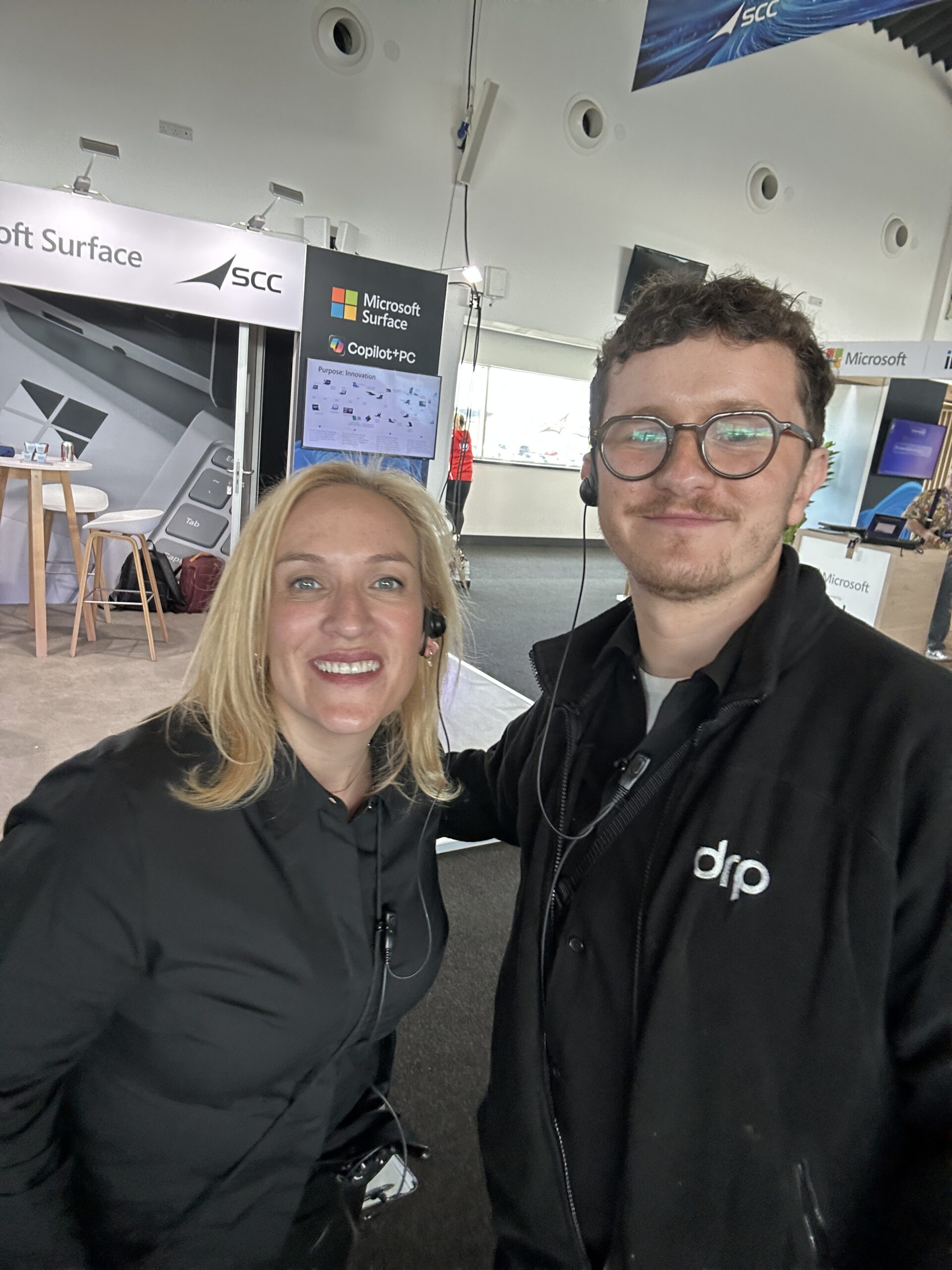 AI photo booth before — original guest photo taken at a Cumbria event